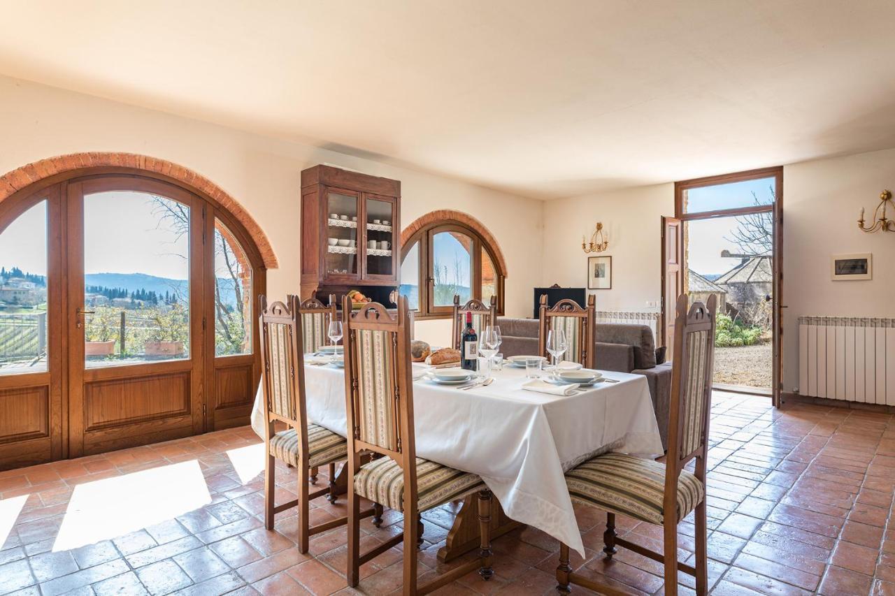 Villa Poggio Alle Case Pergine Valdarno Eksteriør billede